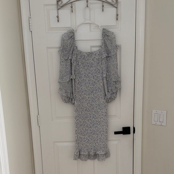 Petal & Pup Long Sleeve Floral Dress - Picture 3 of 4